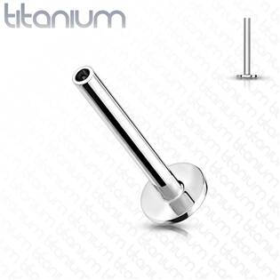 TIT1130-1008 PUSH IN tyčka k labretě TITAN, tl. 1 mm