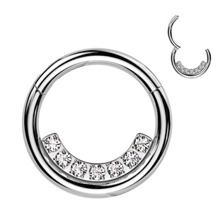 K1047-1210 Segment kruh septum / cartilage / tragus piercing