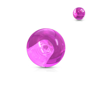 ND001A-1606 Náhradní kulička 1,6 mm, průměr 6 mm, barva fialová