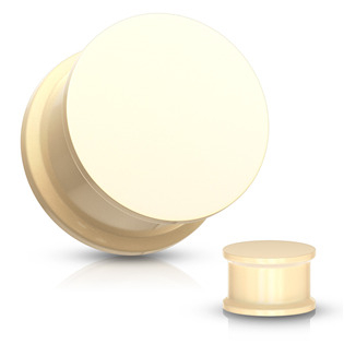 PL01020PE-04 plug do ucha silikon, tělová barva, průměr 4 mm