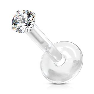 LB0028C-120602 BioFlex piercing do brady, 2 mm zirkon