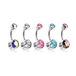 TIT1061-AB Piercing do pupíku - TITAN