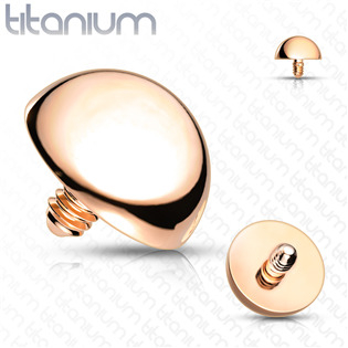 TIT1075-RD03 Náhradní půlkulička TITAN, závit 1,2 mm