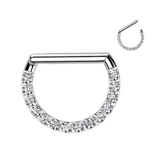 TIT1341-1210 Piercing segment půlkruh TITAN