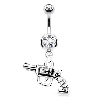 WP01309 Piercing do pupíku - revolver