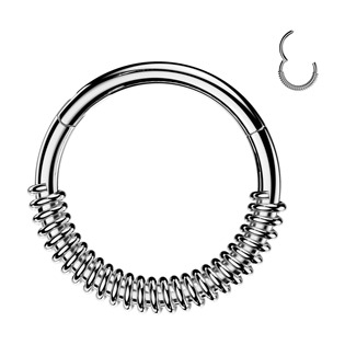 NS0067ST Segment kruh - helix / cartilage / tragus piercing