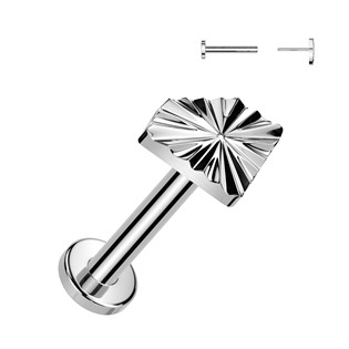 TIT1359-1206 Piercing do brady - PUSH IN labreta TITAN