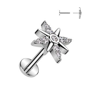 LB045 Labreta - PUSH IN piercing do brady