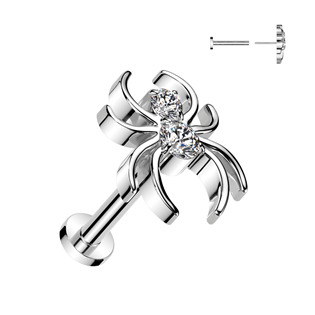 TIT1377-1206 Piercing do brady - PUSH IN labreta TITAN