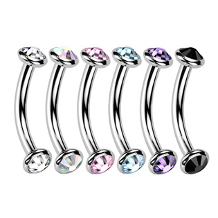 TIT1381-AB Piercing do obočí TITAN