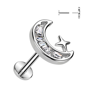 LB046-ST Labreta - PUSH IN piercing do brady
