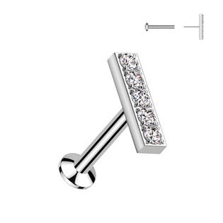 LB048-1208 Labreta - PUSH IN piercing do brady