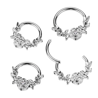 TIT1392-1210 Segment kruh - helix / cartilage / tragus piercing TITAN
