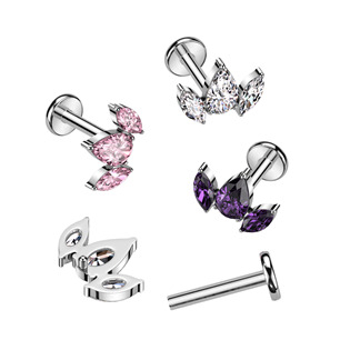 TIT1277-C Piercing do brady - labreta TITAN