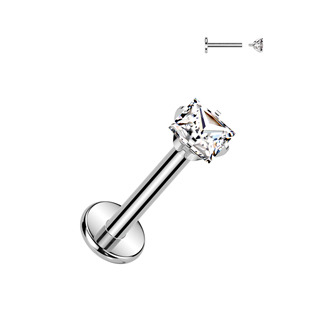 TIT1348-1208 Piercing do brady - labreta titan čtverec