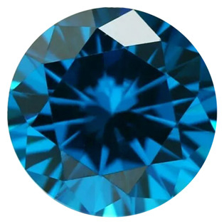 CZ22-1.75_100 CZ Kubický zirkon - Dark Aquamarine, 100 ks