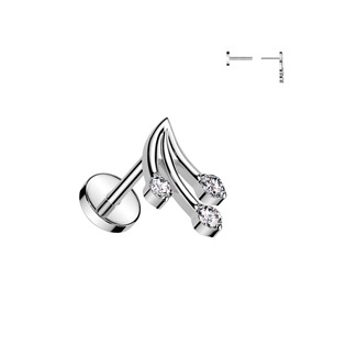 TIT1403 Piercing do brady - PUSH IN labreta TITAN