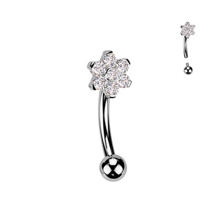 TIT1439 Piercing do obočí TITAN