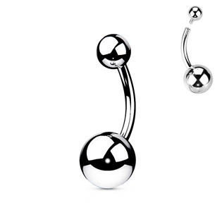 TIT1194-1614 Piercing do pupíku banánek TITAN
