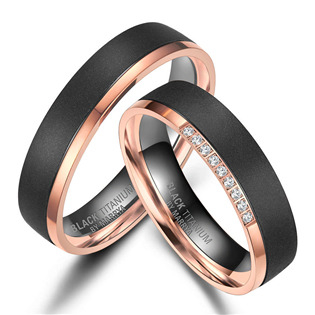 BT-06 BT-06 Snubní prsteny BLACK TITANIUM