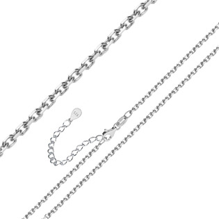 NB-7055-60 Stříbrný řetízek očkový ANKER, tl. 1,3 mm
