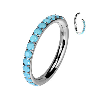 TIT1372-1208 Segment kruh - helix / cartilage / tragus piercing TITAN