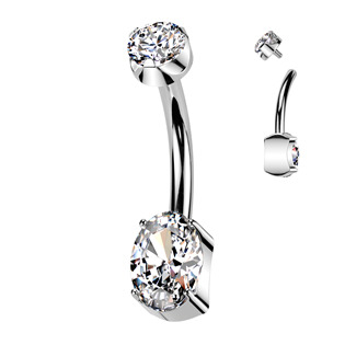 TIT1383-C Piercing do pupíku - TITAN