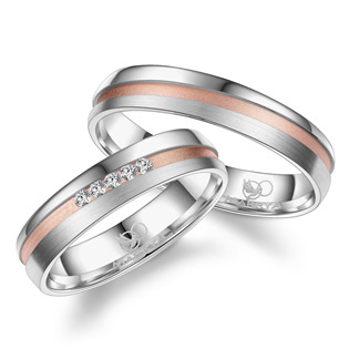 SI-24D-68 Dámský snubní prsten Stříbro AG925