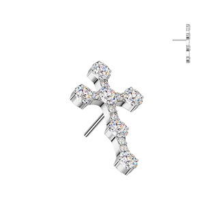 TIT1537 Ozdobná část k PUSH IN piercingu TITAN