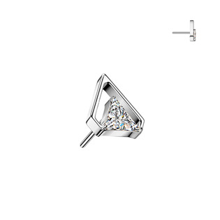 TIT1539 Ozdobná část k PUSH IN piercingu TITAN