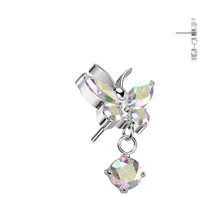 TIT1540-AB Ozdobná část k PUSH IN piercingu TITAN