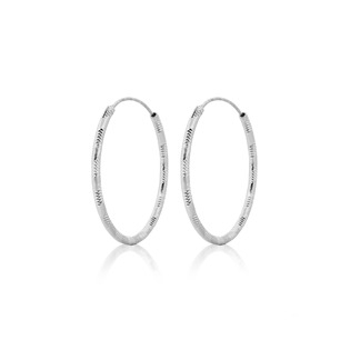 NB-3069-12 Zlacené stříbrné náušnice kruhy 12 mm