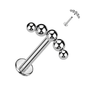 TIT1237-1208 Piercing do brady - labreta titan 1,2 x 8 mm