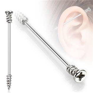 ID01026-38 Industrial piercing - šroub, 1,6 x 38 mm