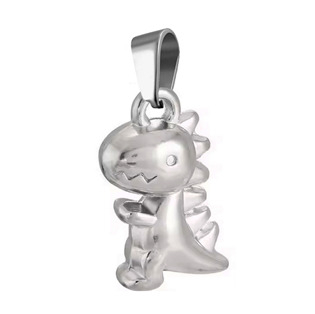 OPP1930 Ocelový přívěsek dinosaurus