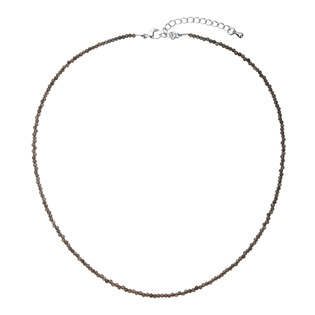 EG3592 Náhrdelník s grey spinel kameny