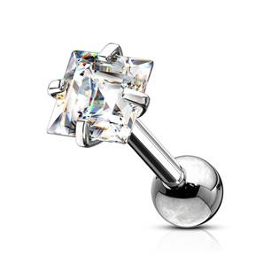 CP1058-04 Cartilage piercing do ucha, čtverec 4 mm