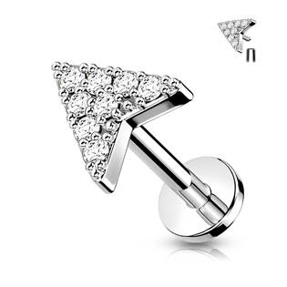 LB0032ST-1206 Labreta / cartilage piercing - šipka