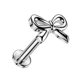 LB0045ST-1206 Labreta / piercing do ucha - mašlička