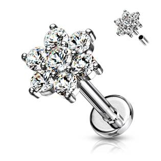 LB1044-1208 Piercing do brady / cartilage / tragus, kytička