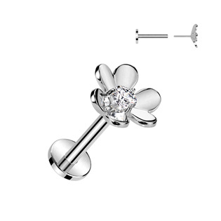 LB1123 Piercing do brady kytička - PUSH IN labreta