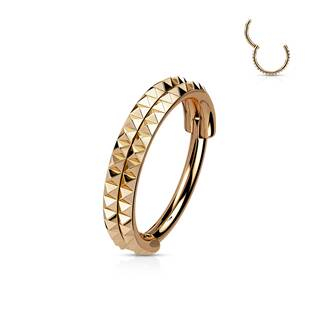NS0053RD-1208 Segment kruh s hroty - helix / cartilage / tragus piercing