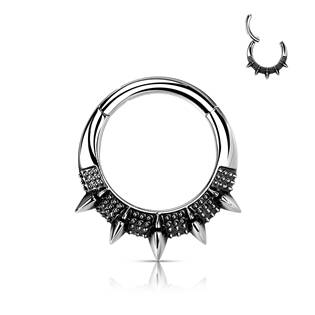 NS0056ST-1208 Segment kruh s hroty - helix / cartilage / tragus piercing
