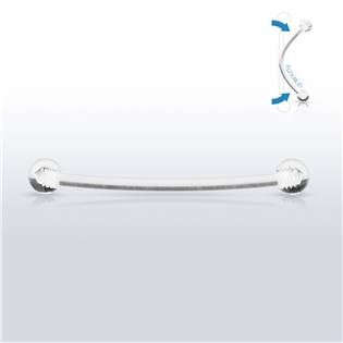 PJ01214-16 Piercing do jazyka BioFlex, 1,6 x 16 mm