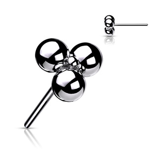 TIT1158-TI Ozdoba k PUSH IN piercingu TITAN