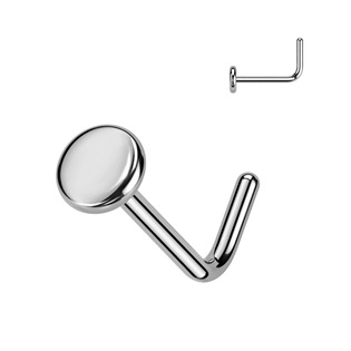TIT1280-03 Piercing do nosu placka 3mm - TITAN