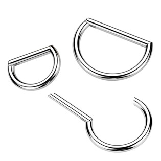 TIT1337-1206 Piercing segment půlkruh TITAN