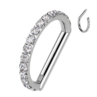 TIT1340-1208 Piercing segment půlkruh TITAN