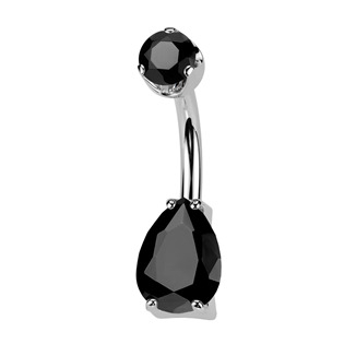 TIT1551 Piercing do pupíku - TITAN, Achát