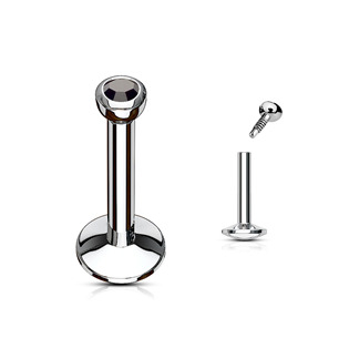 LB1008-1206K Piercing do brady 1,2 x 6 mm, černá barva
